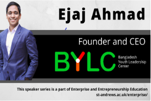 Promotional graphic for Ejaj Ahmad
